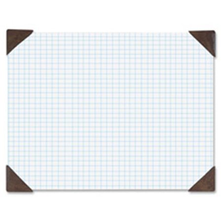 HOUSE OF DOOLITTLE House Of Doolittle HOD41003 Quadrille Pad; 22 in. x 17 in.; .25 in. Ruled; 40 Sheets; Brown-White HOD41003